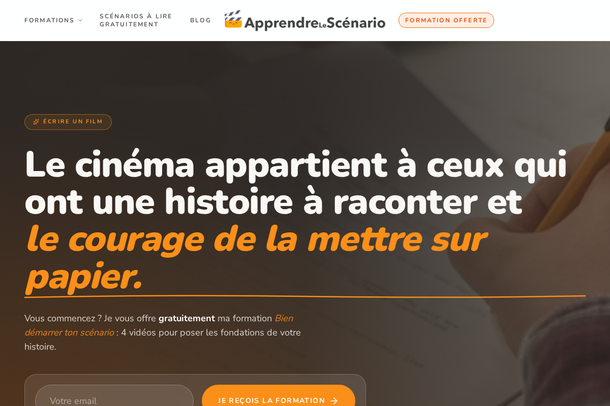 Apprendre Le Scenario