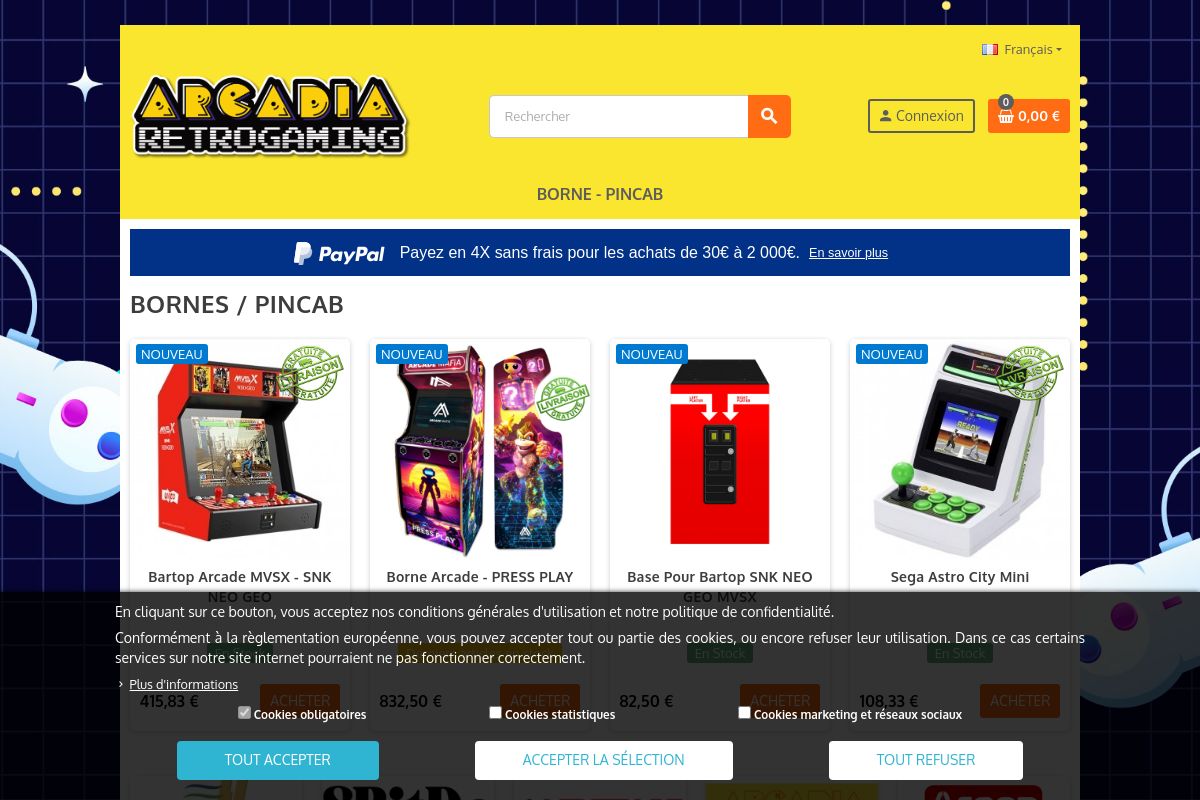 Arcadia Retrogaming