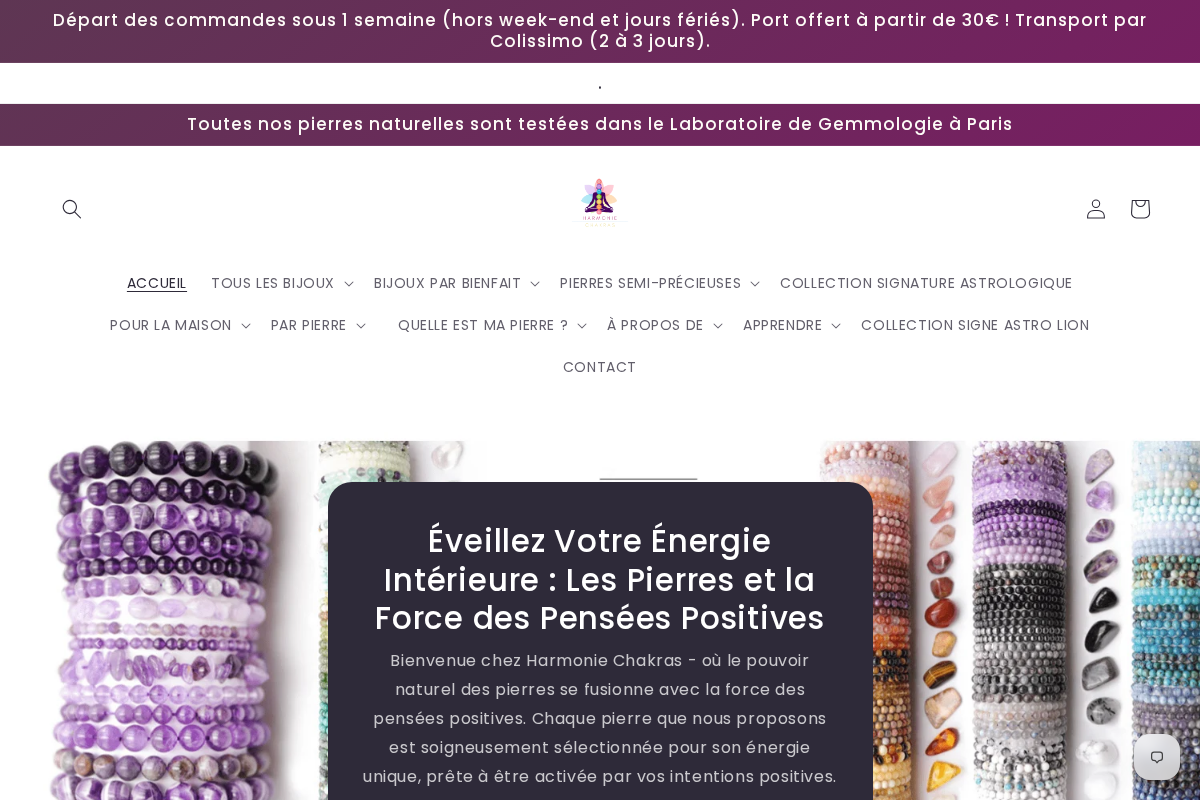 Harmonie chakras