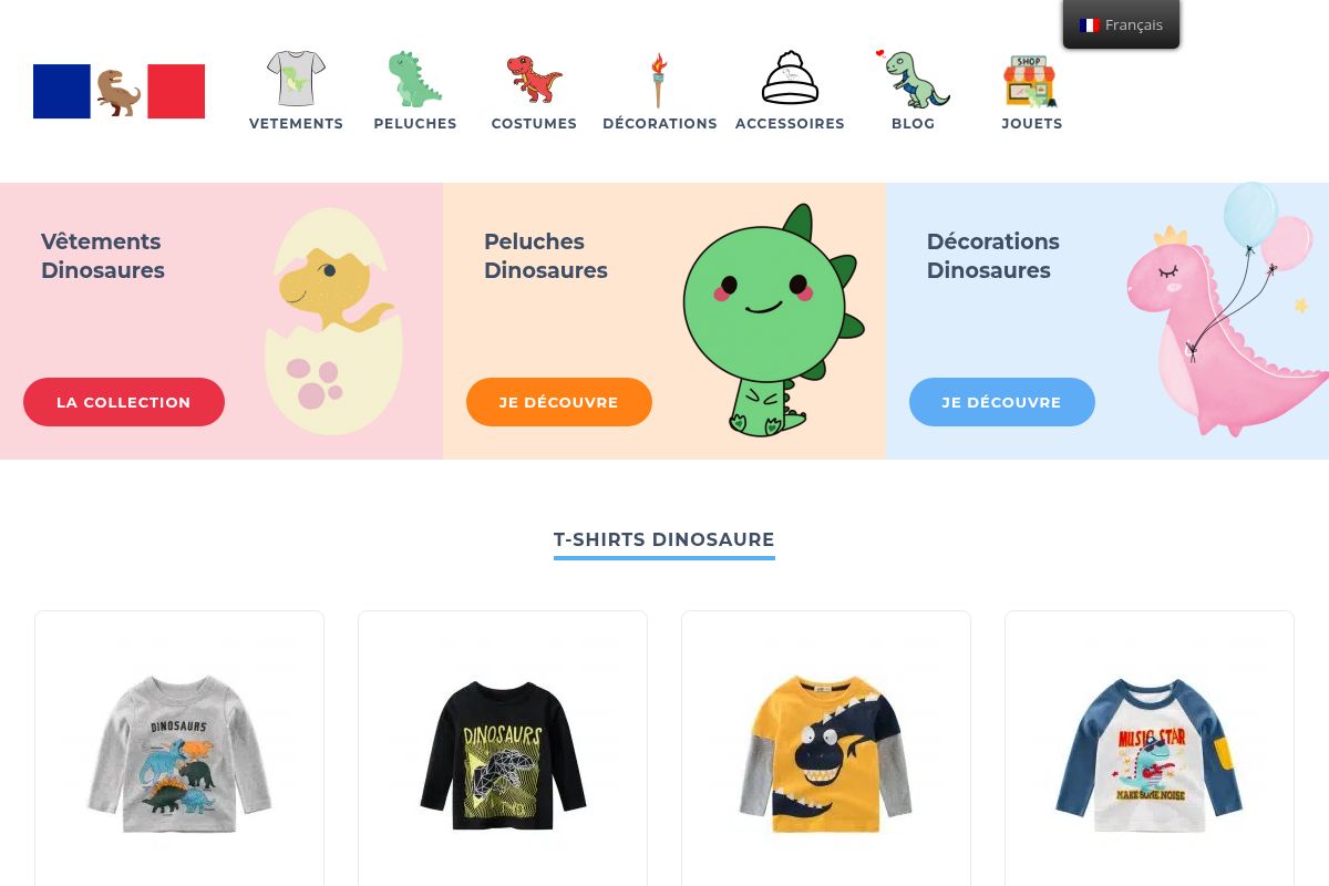 Le t rex francais