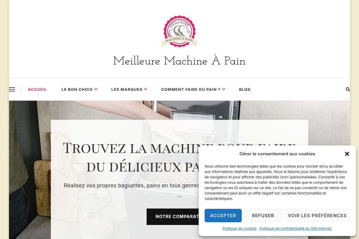 Meilleure machine à pain