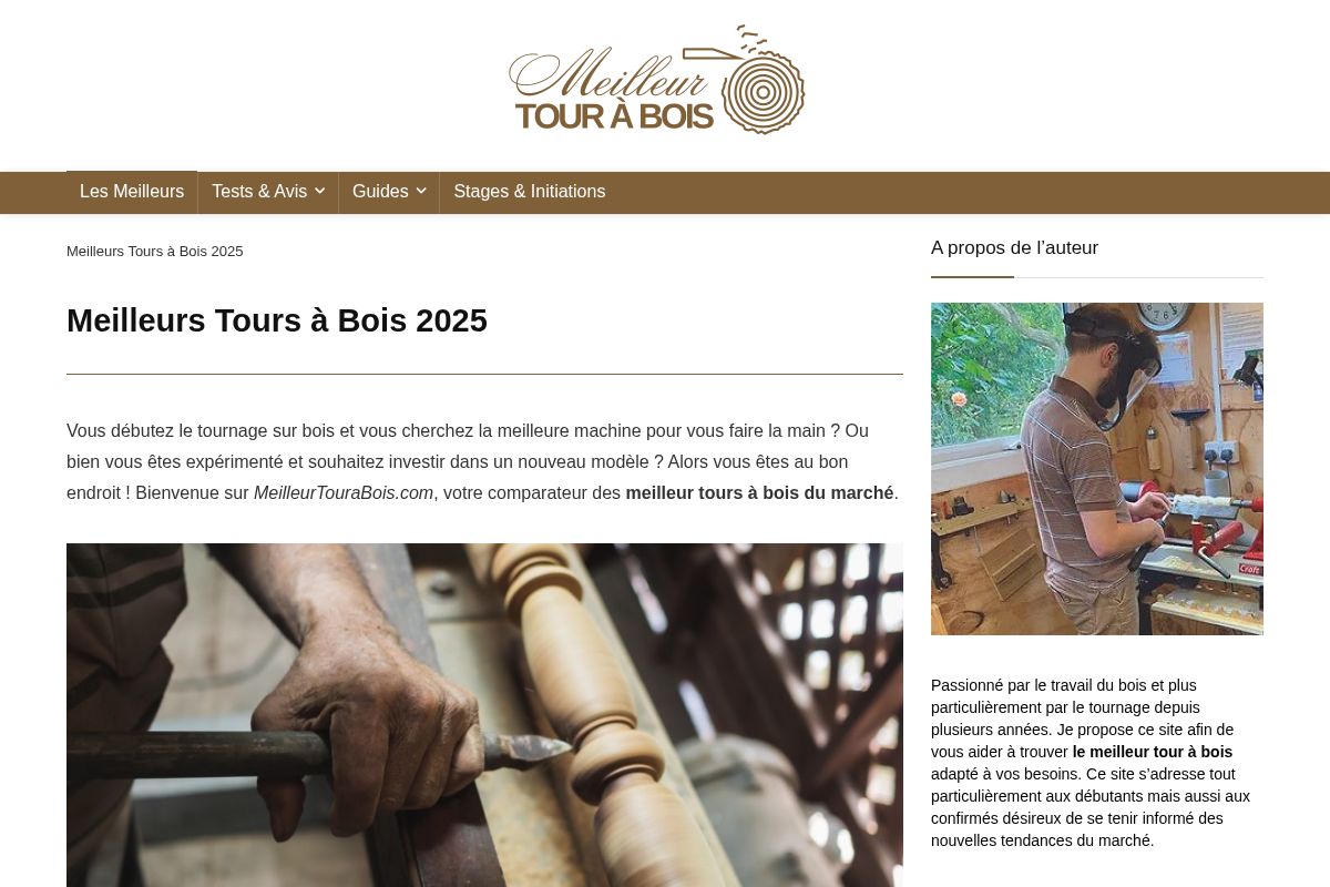 Meilleur Tour à Bois