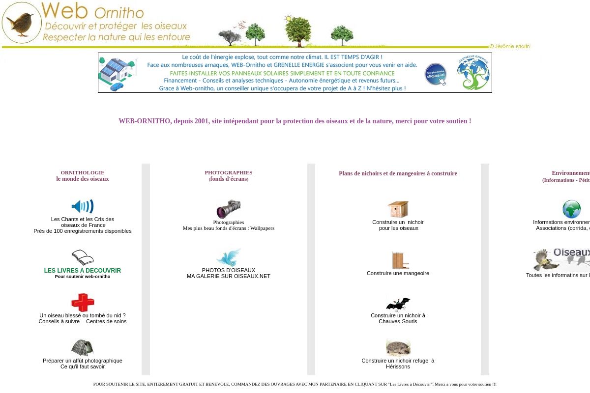 web ornitho