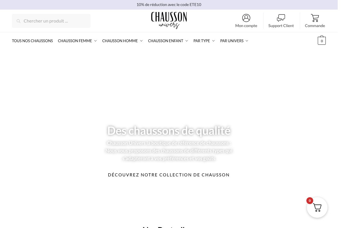 Chausson Univers
