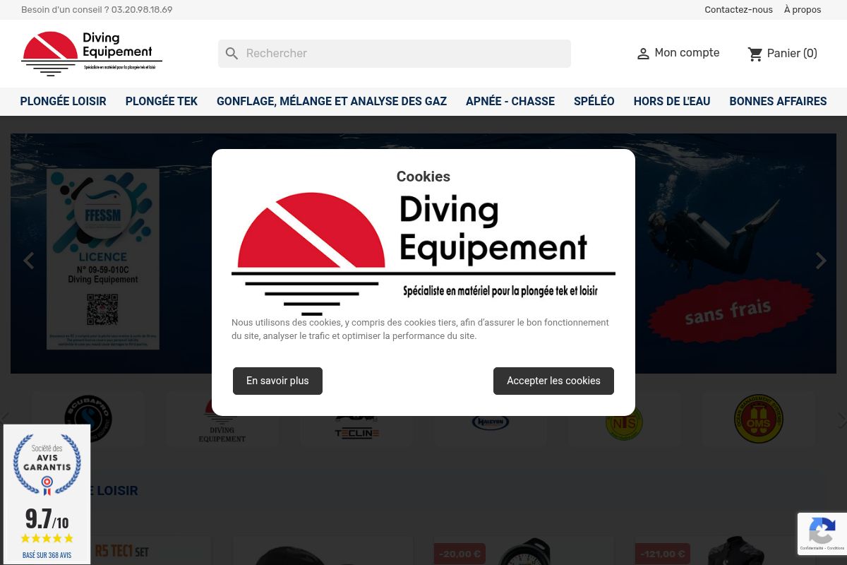 Diving Equipement