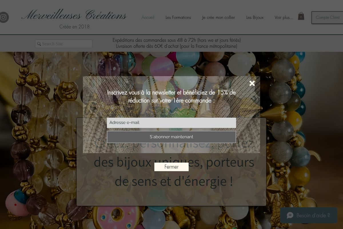 MERVEILLEUSES CREATIONS